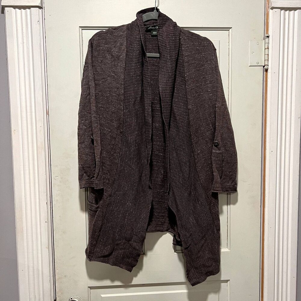 Eddie Bauer Womens Cardigan Sweater Small